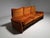 Textile Maralunga Sofa in Burned Orange Velvet by Vico Magistretti for Cassina, 1970s For Sale - Image 7 of 12