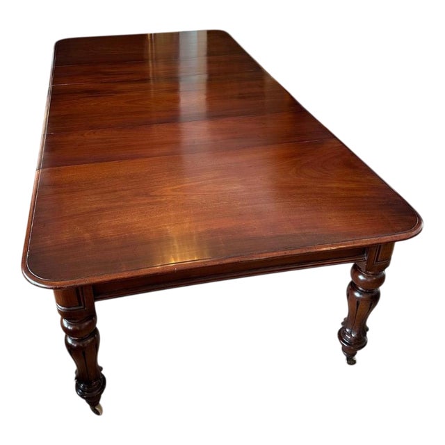 Large Antique Dining Table For Sale