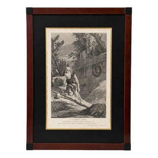 Giovanni Battista Tiepolo, St Hilarion, 20th Century, Engraving For Sale