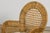 Wood Set of Six Mid 20th Century French Riviera Rattan Armchairs, Provence For Sale - Image 7 of 18