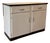 Vintage White Buffet in Wood, 1950s For Sale