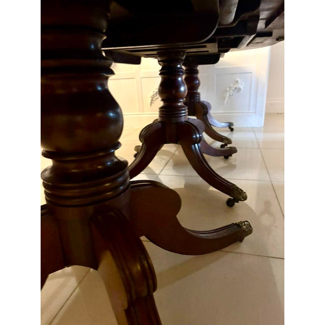 Antique Georgian Extendable Dining Table in Mahogany, 1800 For Sale - Image 13 of 18
