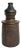 Vintage Wood Nepal Rustic Food Jar For Sale