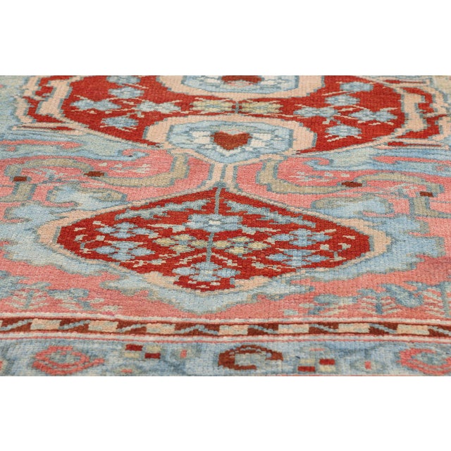 Early 20th Century Antique Pink Persian Hamadan Rug, 03'04 X 06'02 For Sale - Image 5 of 10