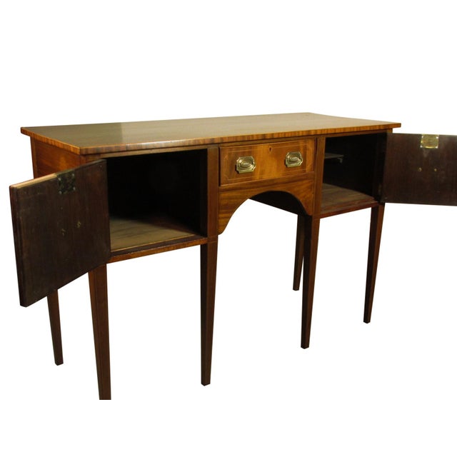 Early 20th Century George III Style Inlaid Mahogany Sideboard For Sale - Image 10 of 10