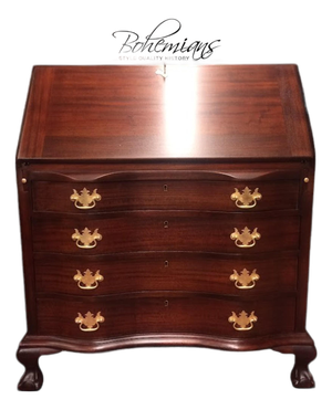 Vintage Secretary Desk, Mahogany Slant Front Desk