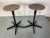 Mid-Century Modern Set of Industrial Adjustable Stools from Galvanitas, 1950s-1960s For Sale - Image 3 of 9