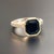 Natural Sapphire Diamond Ring 6.75 14k Yellow Gold 4.65 TCW Certified For Sale - Image 13 of 18
