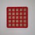 Red Wall-Mounted CD Holder by villahomecollection For Sale - Image 7 of 7