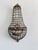 French Empire Style Basket Wall Sconces in Bronze and Crystal, 1920s, Set of 2 For Sale - Image 6 of 18