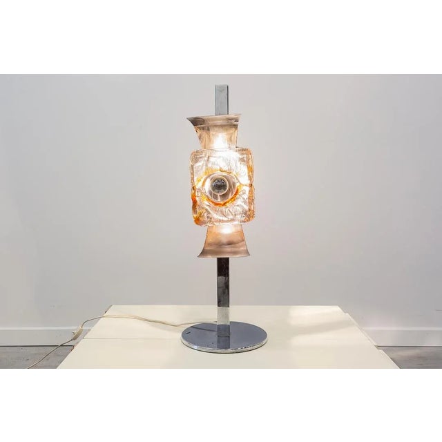 Table Lamp in Murano Glass, 1970s For Sale - Image 3 of 8