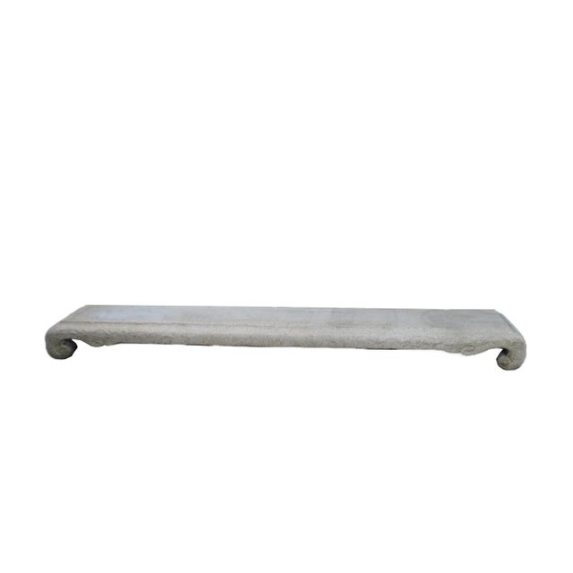 Late 19th Century 93" Long Low Garden Bench or Stepper For Sale - Image 9 of 9