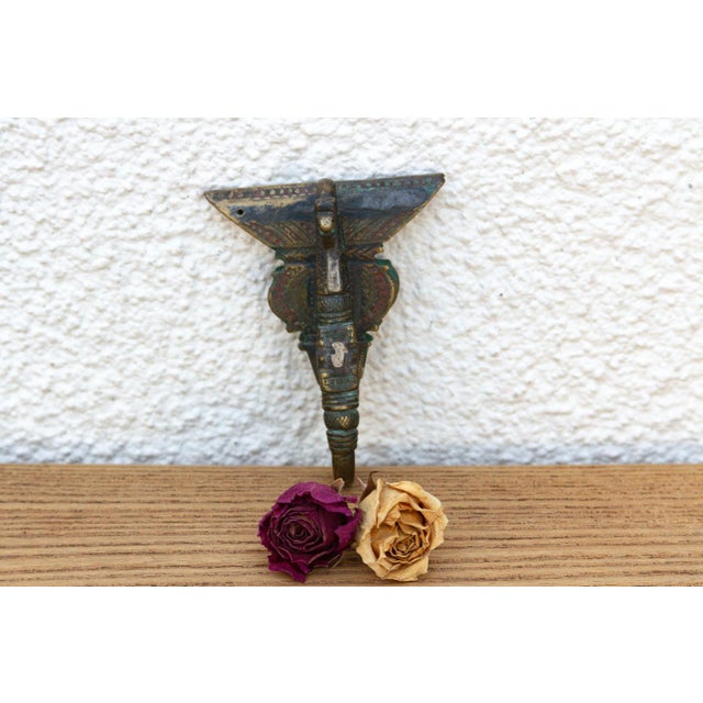 19th Century Tribal Totem Antique Metal Hook For Sale - Image 5 of 5
