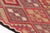 Peach Mid 20th Century Handwoven, Vegetable Dye, One-of-a-Kind, Anatolian Kilim For Sale - Image 8 of 10