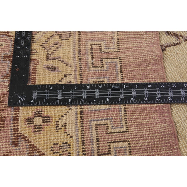 Textile Antique Turkish Oushak Rug, 08'03 X 10'02 For Sale - Image 7 of 10