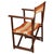 Fratelli Reguitti Hollywood Folding Chair by Carlo Hauner for Reguitti, 1970s For Sale - Image 4 of 8