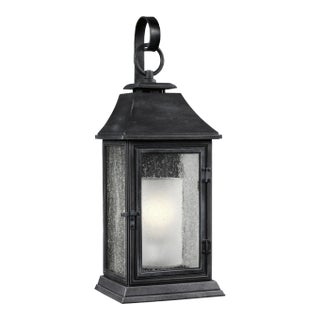 Sean Lavin by Visual Comfort Studio Shepherd Medium Lantern, Dark Weathered Zinc For Sale