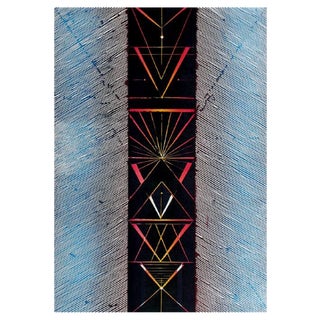 Richard Gieryszewski, Signs, 1997, Linocut & Woodblock Print & Paper For Sale