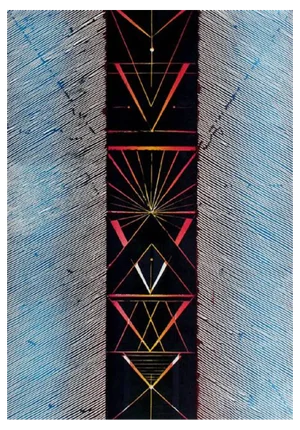 Richard Gieryszewski, Signs, 1997, Linocut & Woodblock Print & Paper