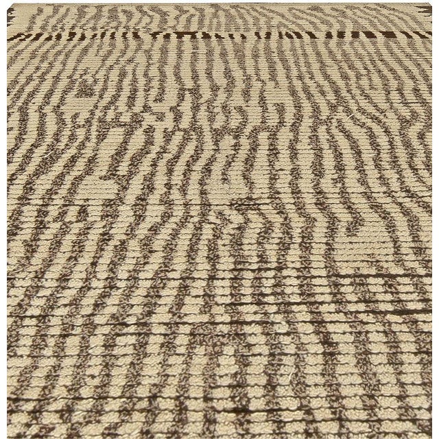 Tribal Abstract Modern Moroccan Rug by Doris Leslie Blau For Sale - Image 3 of 5