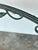 Black Wrought Iron Rose Patio Coffee Table With Round Glass Top by Woodard, Mid-20th Century For Sale - Image 11 of 14