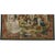 Tan Vintage Tapestry Depicting Royalty For Sale - Image 8 of 9