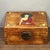 Brown Rosewood Mother-of-Pearl Inlaid Buddha Keepsake Box For Sale - Image 8 of 9