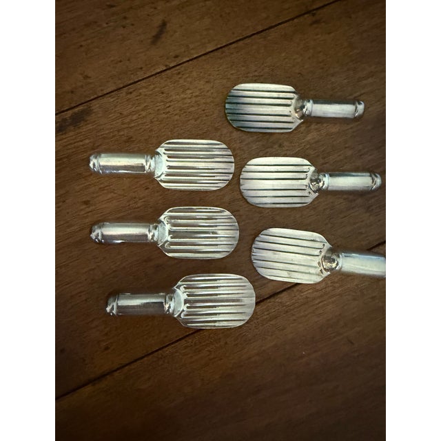 Art Deco Christofle 1930's Art Deco Raquette Knife Rests, Set of 6 For Sale - Image 3 of 5