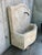 French Country Charleval 2-Piece Limestone Wall Fountain From Provence, France For Sale - Image 3 of 14