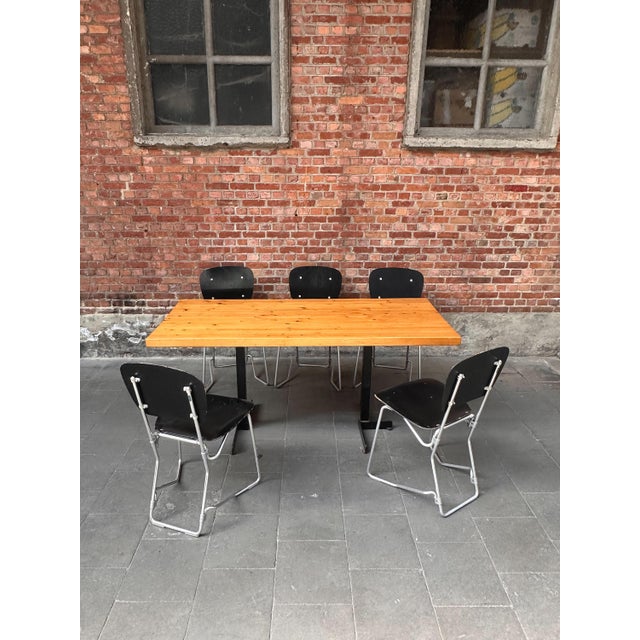 Dining Table by Charlotte Perriand for Les Arcs, France, 1960s For Sale - Image 6 of 18