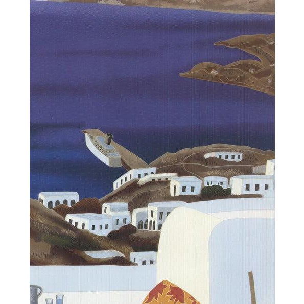 Thomas Mcknight Mykonos Rooftops, 1992 | Chairish