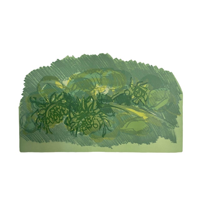 Ennio Morlotti, Sunflowers, 1975, Lithograph For Sale