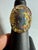 Metal 10Ct Oval Shape Black Australian Opal Cocktail Ring 14 Kt Yellow Gold, Size 6.5 For Sale - Image 7 of 8