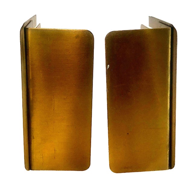 Metal 1939 Golden Gate International Exposition Pair of Souvenir Bronze Bookends For Sale - Image 7 of 7