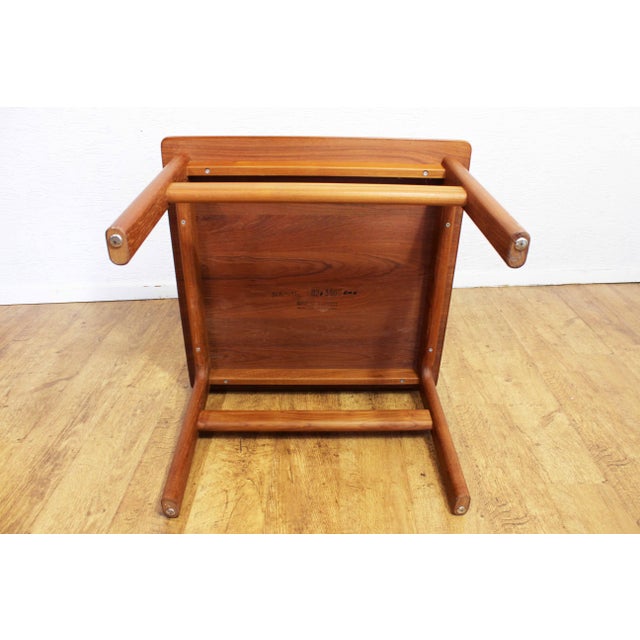Danish Teak Coffee Table by Niels Bach, 1970s For Sale - Image 10 of 13
