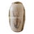 1970s Mid-Century Hand-Etched Botanical Studio Pottery Vase Signed Nora For Sale