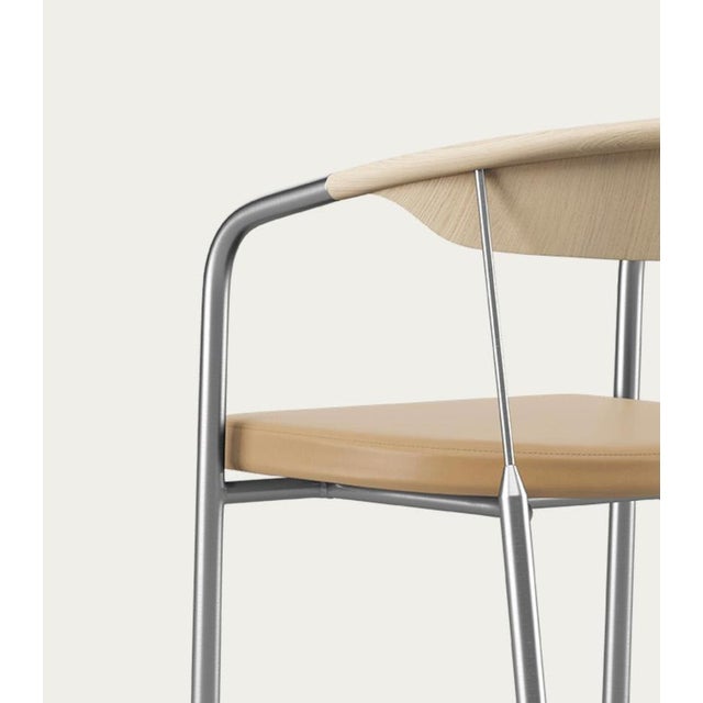 Chairman Chair in Oak with Upholstery in Sand by Henrik Tengler for One Collection For Sale - Image 10 of 15