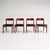 Mid-Century Danish Dining Chairs attributed to Henning Kjærnulf for Korup Stolefabrik, 1960s, Set of 4 For Sale - Image 18 of 18