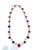 Green Bochic “Capri” Ruby & Multi Color Sapphire Necklace In 18K Gold & Silver For Sale - Image 8 of 12
