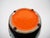 Burnt Orange Large Mid-Century Scheurich Ceramic Vase in Burnt Orange and Green, West Germany For Sale - Image 8 of 11