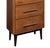 Mid-Century Modern 5-Drawer Solid Wood Dresser Green Bay Road For Sale - Image 3 of 4