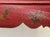 Vintage George II Style Red Chinoiserie Lacquer Bench / Upholstered Ottoman For Sale - Image 15 of 15
