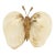 Coastal Shell and Gold Plated Butterfly Bowl or Ring Dish For Sale