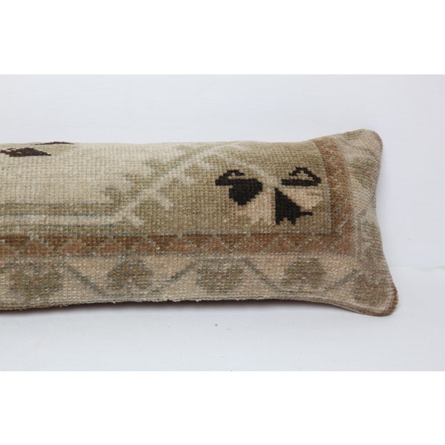 Mid 20th Century Mid 20th Century Handmade Home Decor Vintage Rug Pillow Cover For Sale - Image 5 of 8