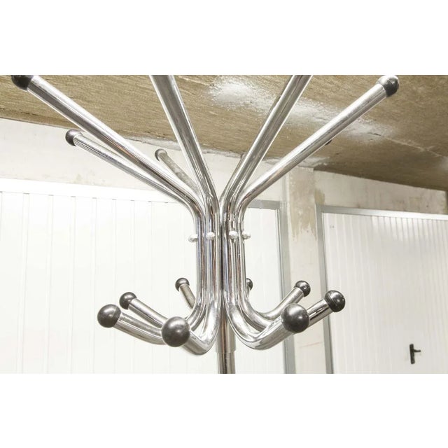 Industrial Parrot Coat Rack with 16 Hooks, 1960s For Sale - Image 12 of 18