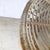 Vintage Woven Rattan Drum Table With Glass Top For Sale - Image 9 of 12