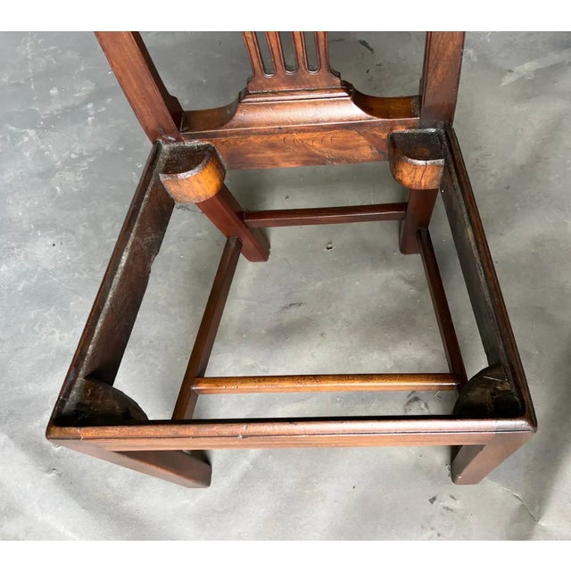 Alexandria, Va Attributed 18th Century Mahogany Side Chair For Sale - Image 11 of 12