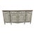 This French part-painted oak sideboard / breakfront buffet from the early 20th century features an elegant design with...