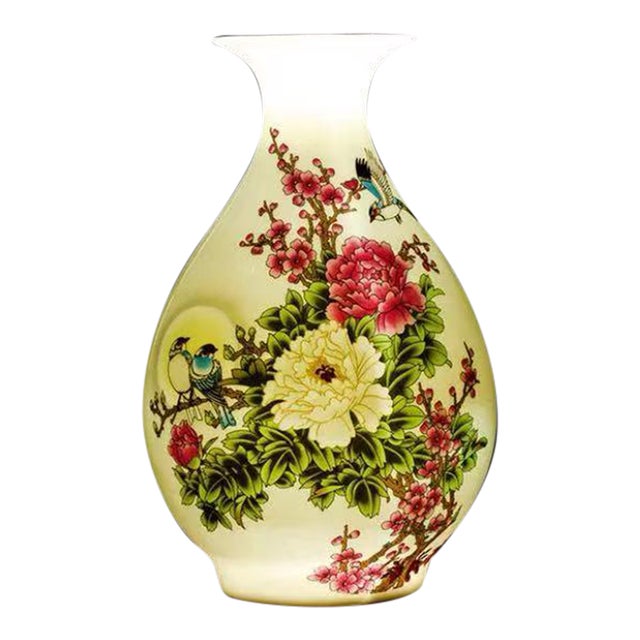 High-Grade Transparent Blue and White Porcelain Ornament For Sale