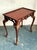 Vintage Regency Carved Fretwork Tea Table For Sale - Image 9 of 12